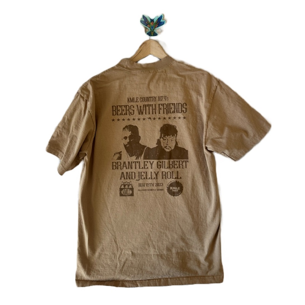 Brantley Gilbert and Jelly Roll T-shirt “KMLE”